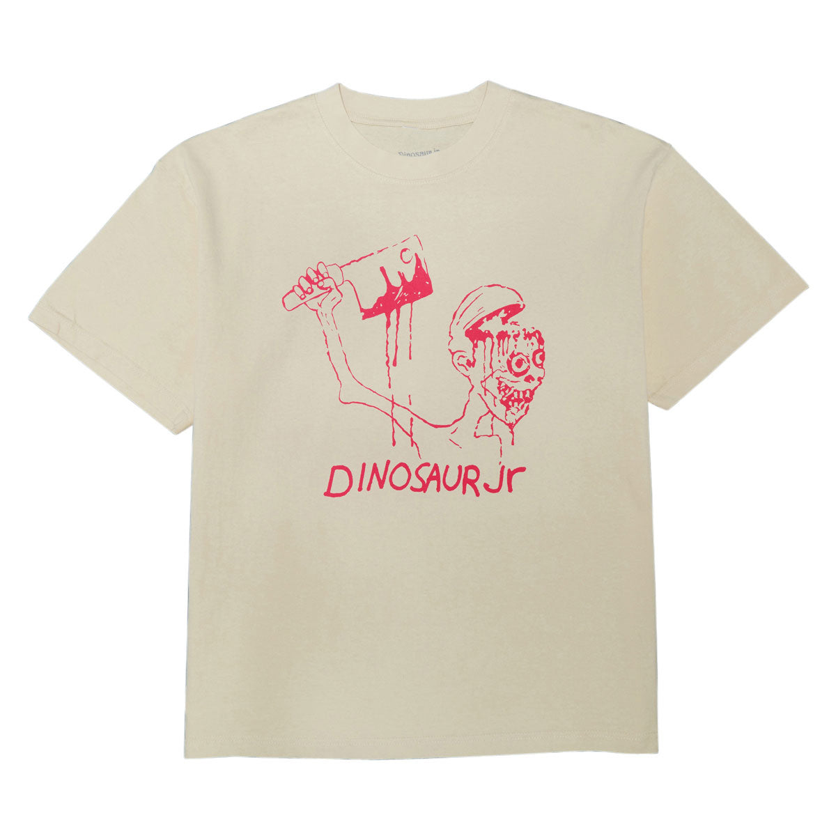 Color Bars x Dinosaur Jr Start Choppin T-Shirt - Off White