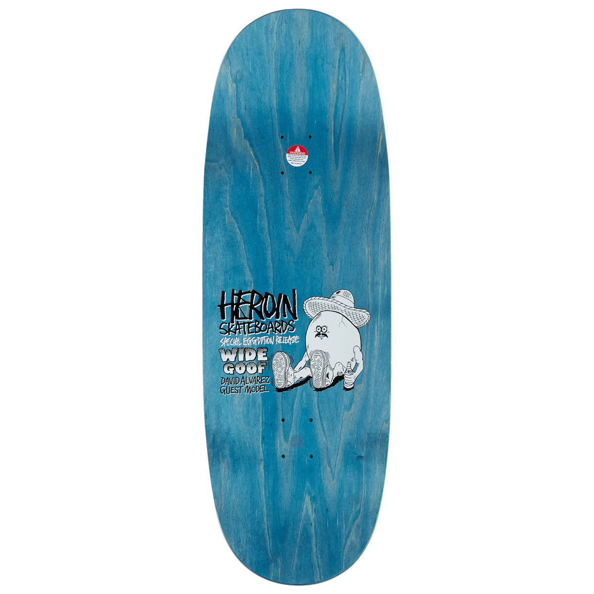 Heroin Goofy's Grande Egg Skateboard Complete - 10.75