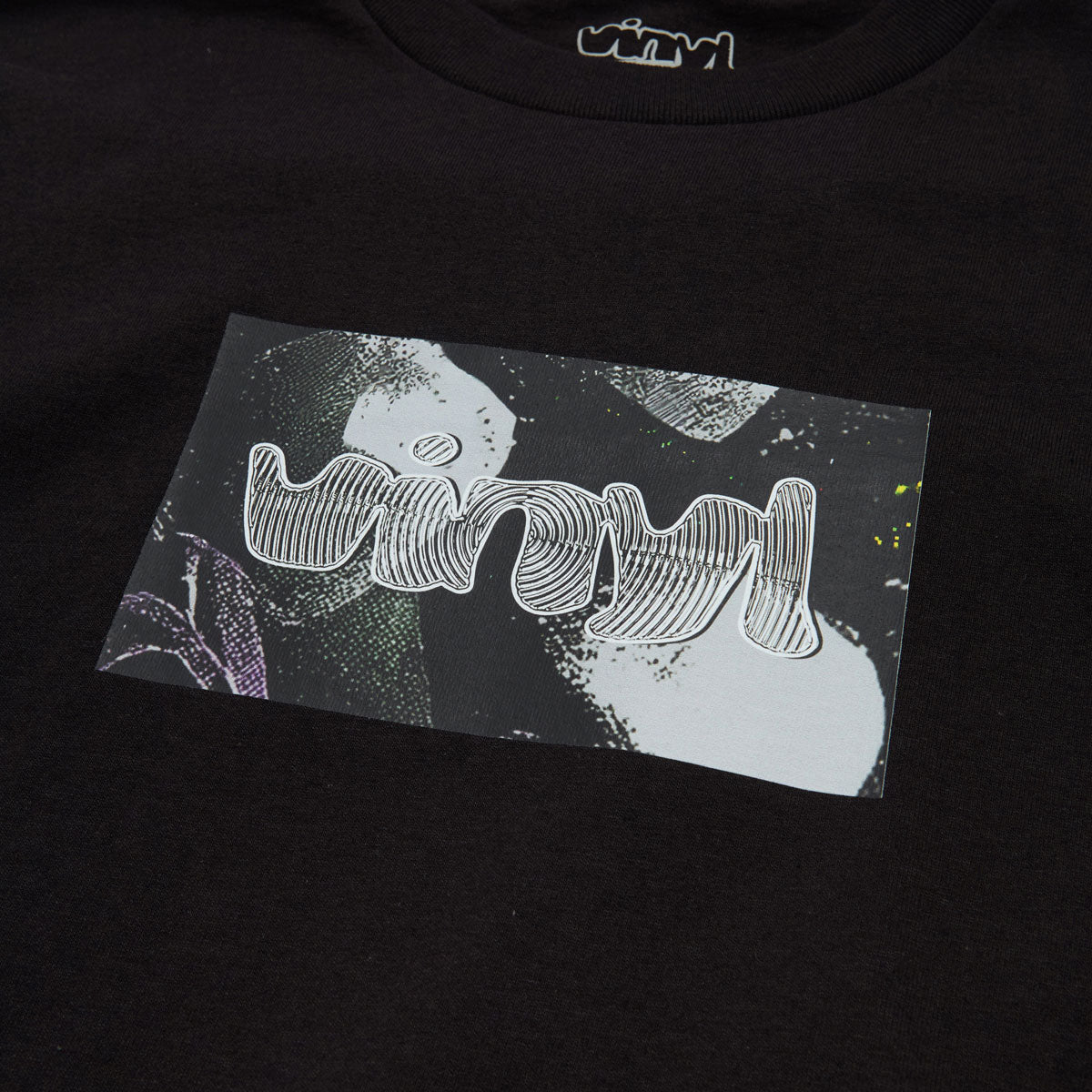 Vinyl Bubble T-Shirt - Black