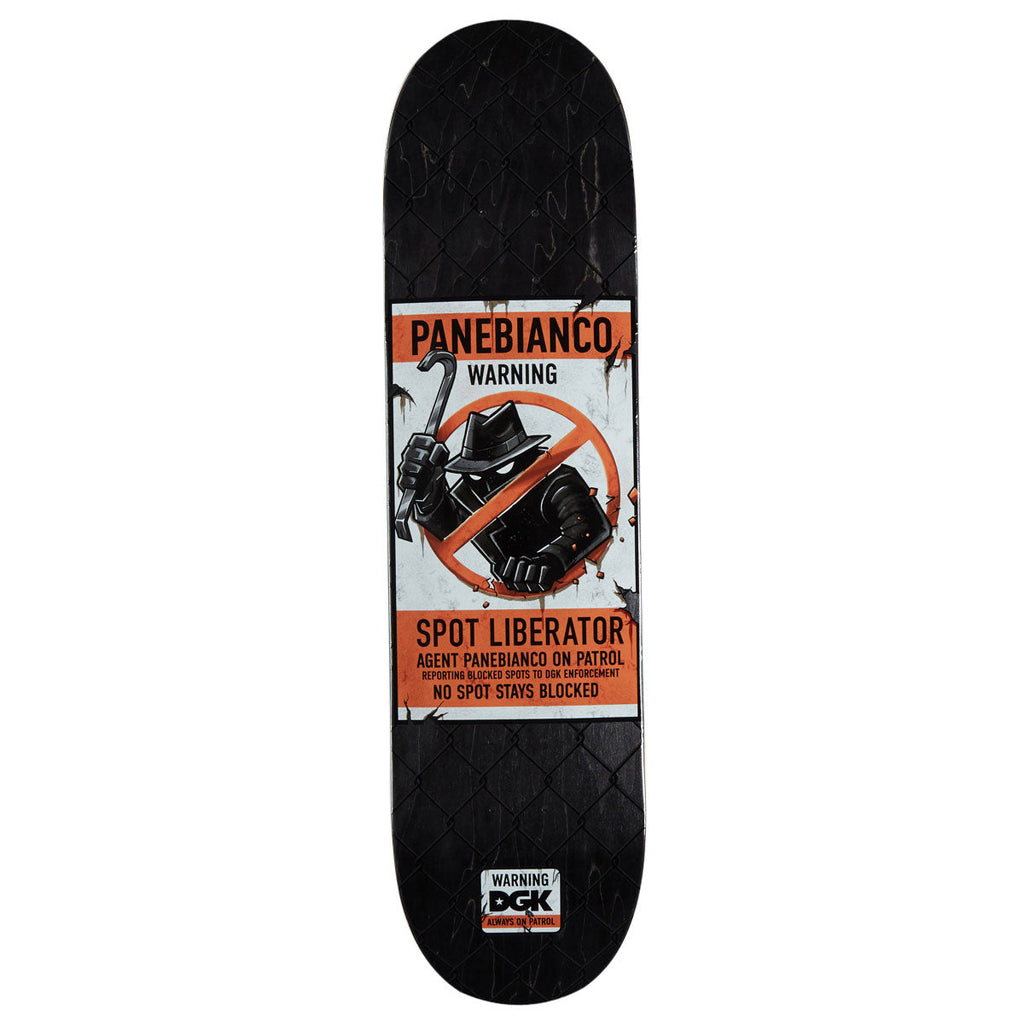 DGK Street Soldier Liberator Panebianco Skateboard Deck - 8.06"