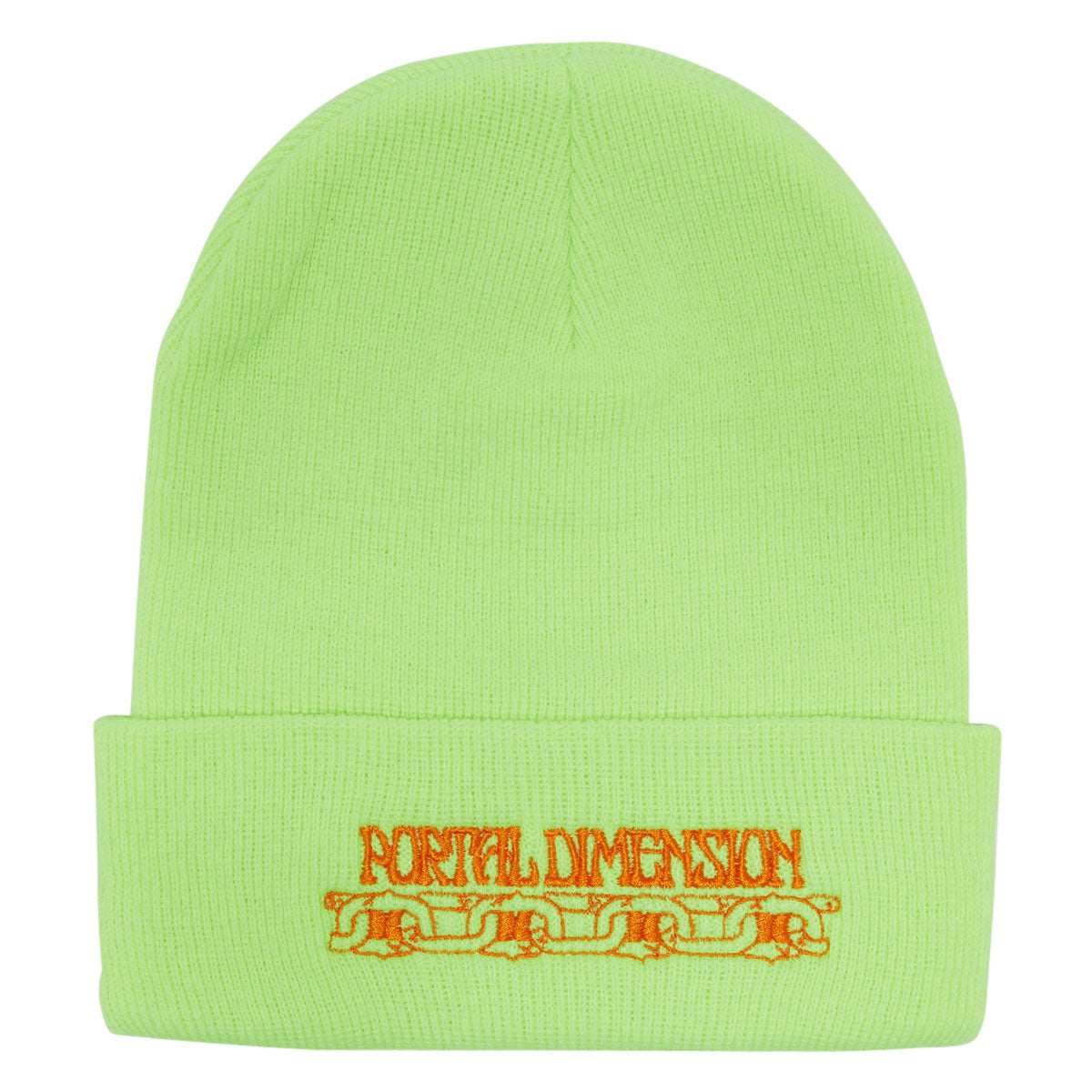 Portal Dimension Evil Eye Beanie - Yellow