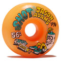 Snot Jason Adams Spray Cans Conical 99a Skateboard Wheels - Neon Orange - 56mm
