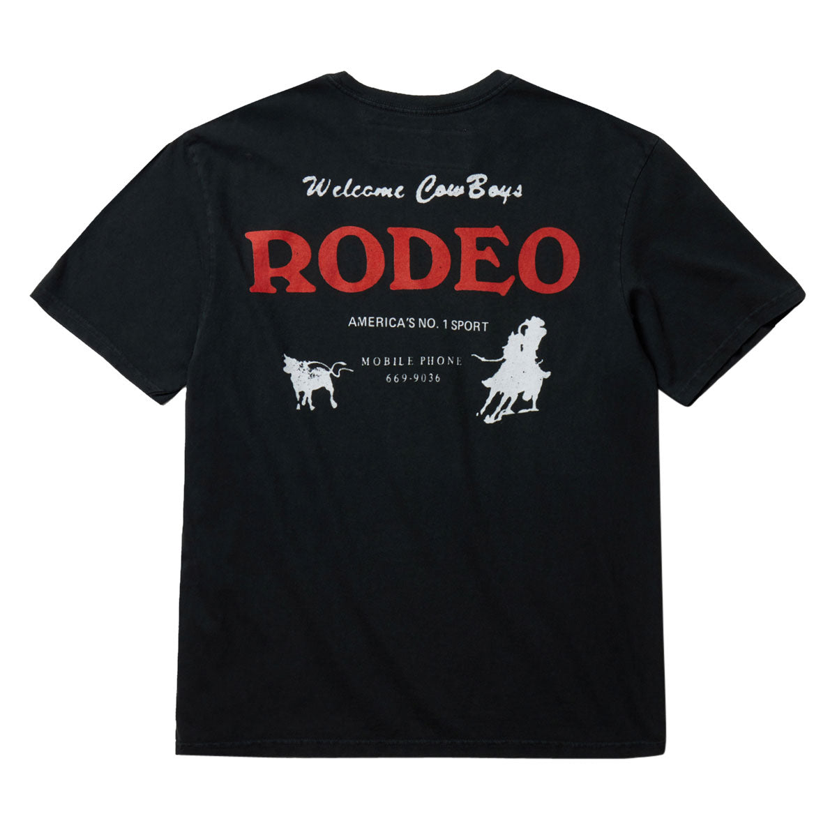 One Of These Days Americas Sport T-Shirt - Washed Black