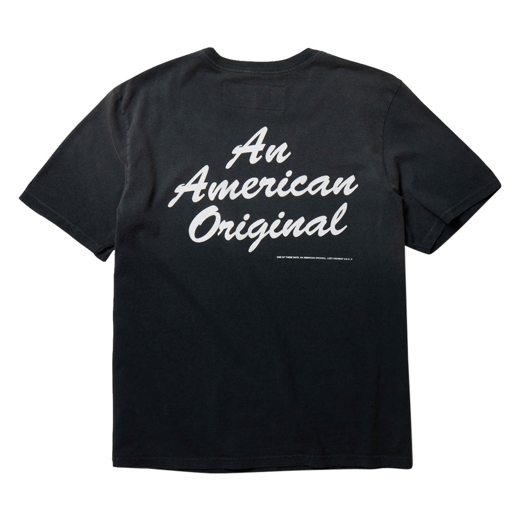 One Of These Days An American Original T-Shirt - Sun Faded Black