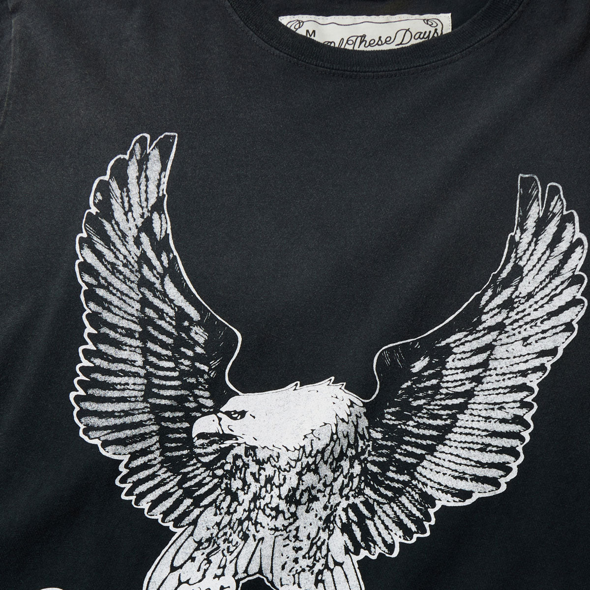 One Of These Days An American Original T-Shirt - Sun Faded Black