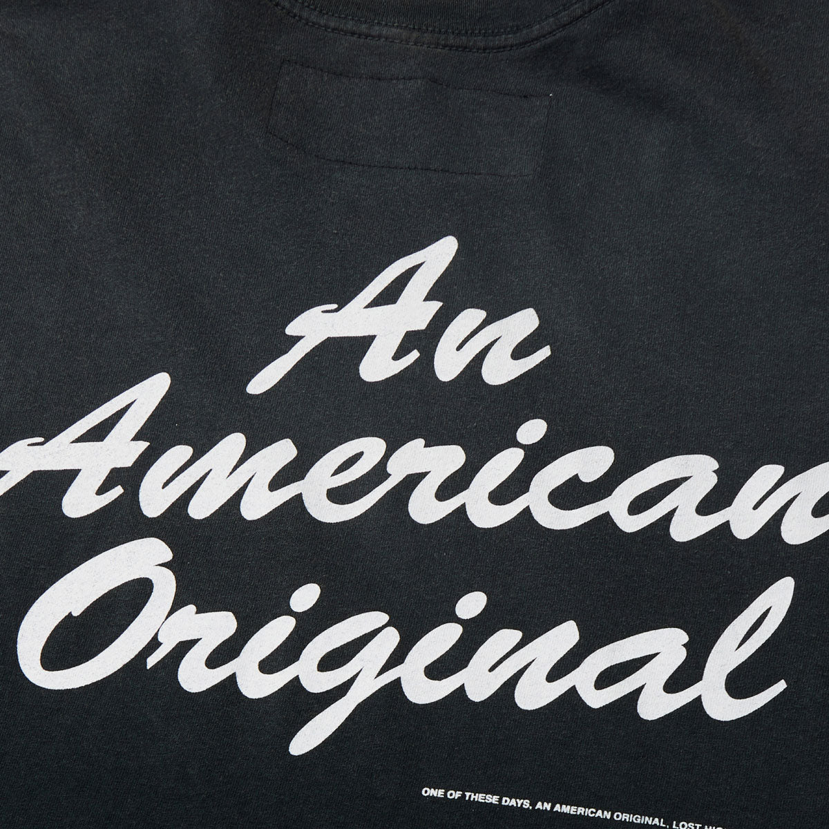 One Of These Days An American Original T-Shirt - Sun Faded Black