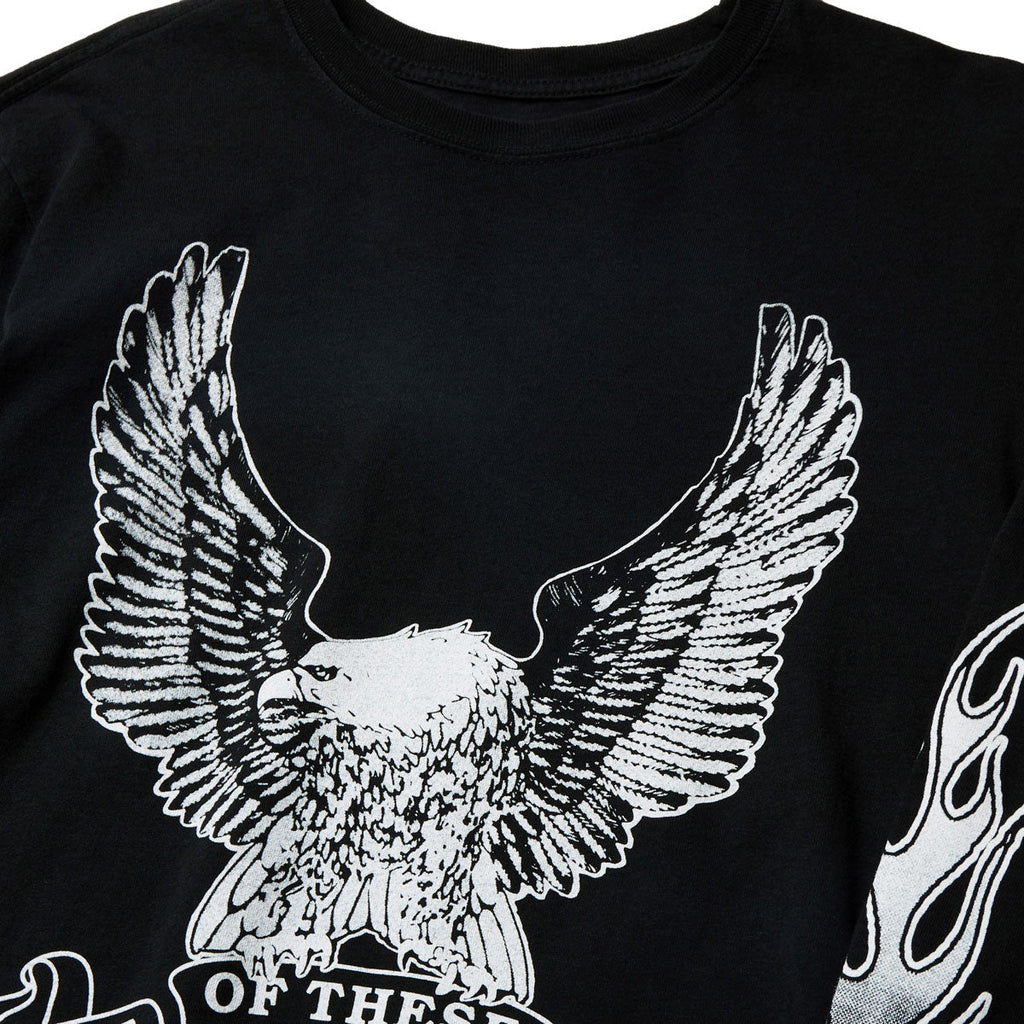 One Of These Days An American Original Long Sleeve T-Shirt - Washed Black