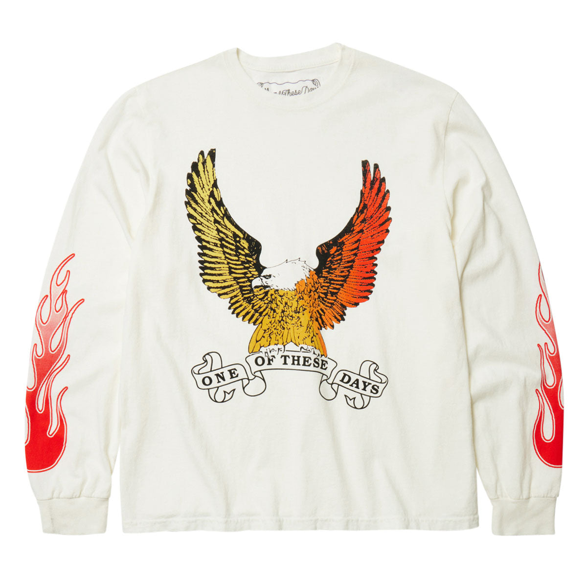One Of These Days An American Original Long Sleeve T-Shirt - Bone