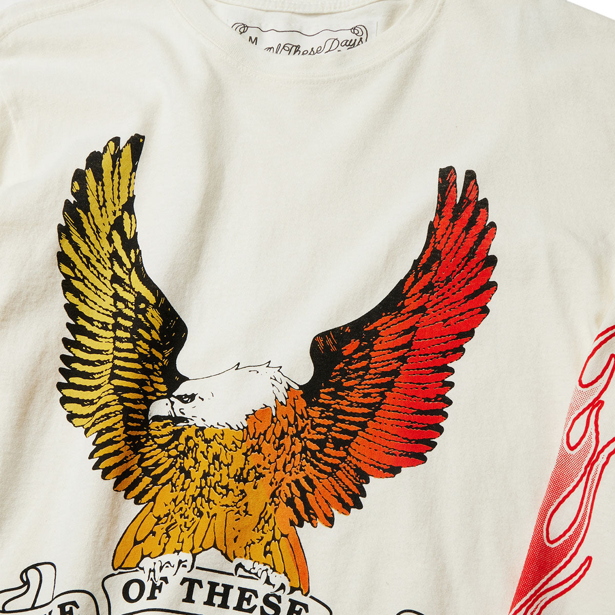 One Of These Days An American Original Long Sleeve T-Shirt - Bone
