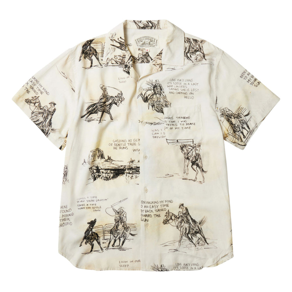 One Of These Days Best Of My Time Camp Shirt - Natural