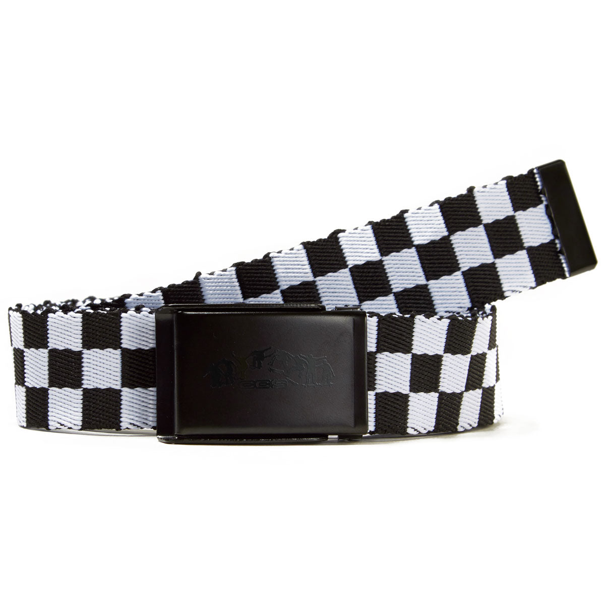 CCS Black Kickflip Buckle Belt - Checkerboard