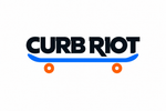 Curb Riot 简约彩色滑板 Logo