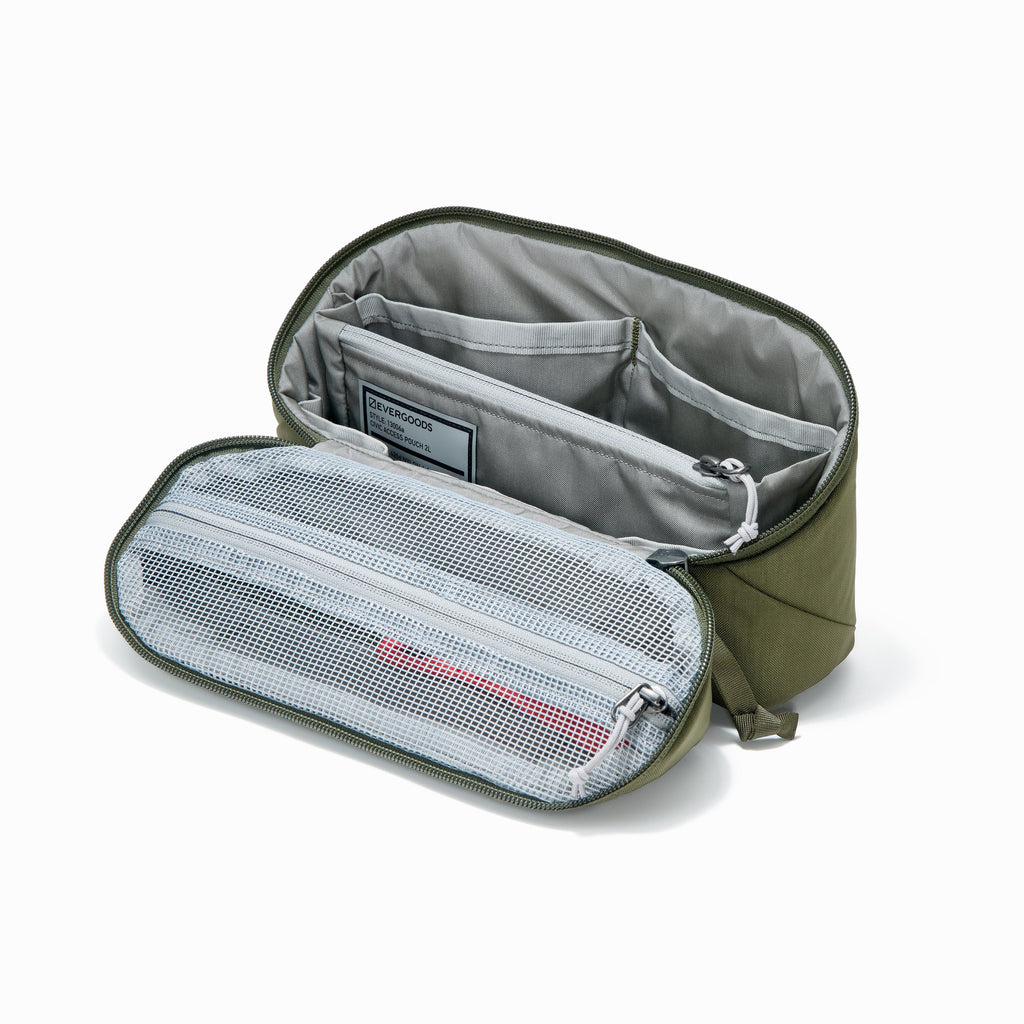 Evergoods Civic Access Pouch 2L - OD Green/Gray