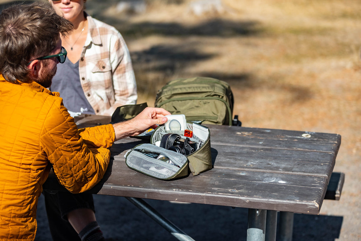 Evergoods Civic Access Pouch 2L - OD Green/Gray
