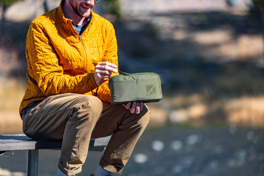 Evergoods Civic Access Pouch 2L - OD Green/Gray