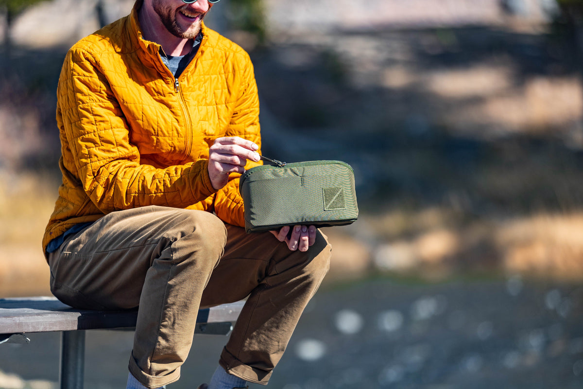 Evergoods Civic Access Pouch 2L - OD Green/Gray