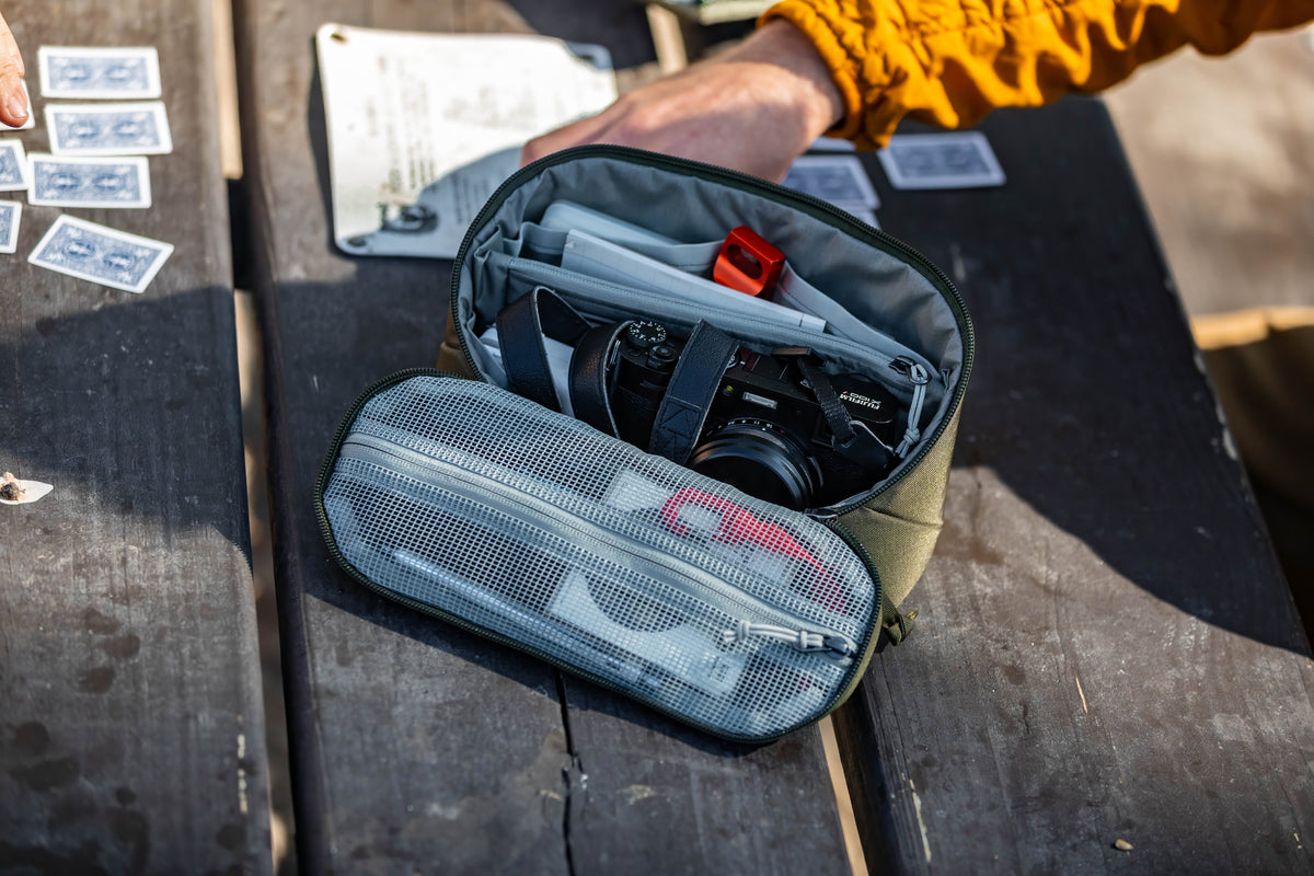 Evergoods Civic Access Pouch 2L - OD Green/Gray