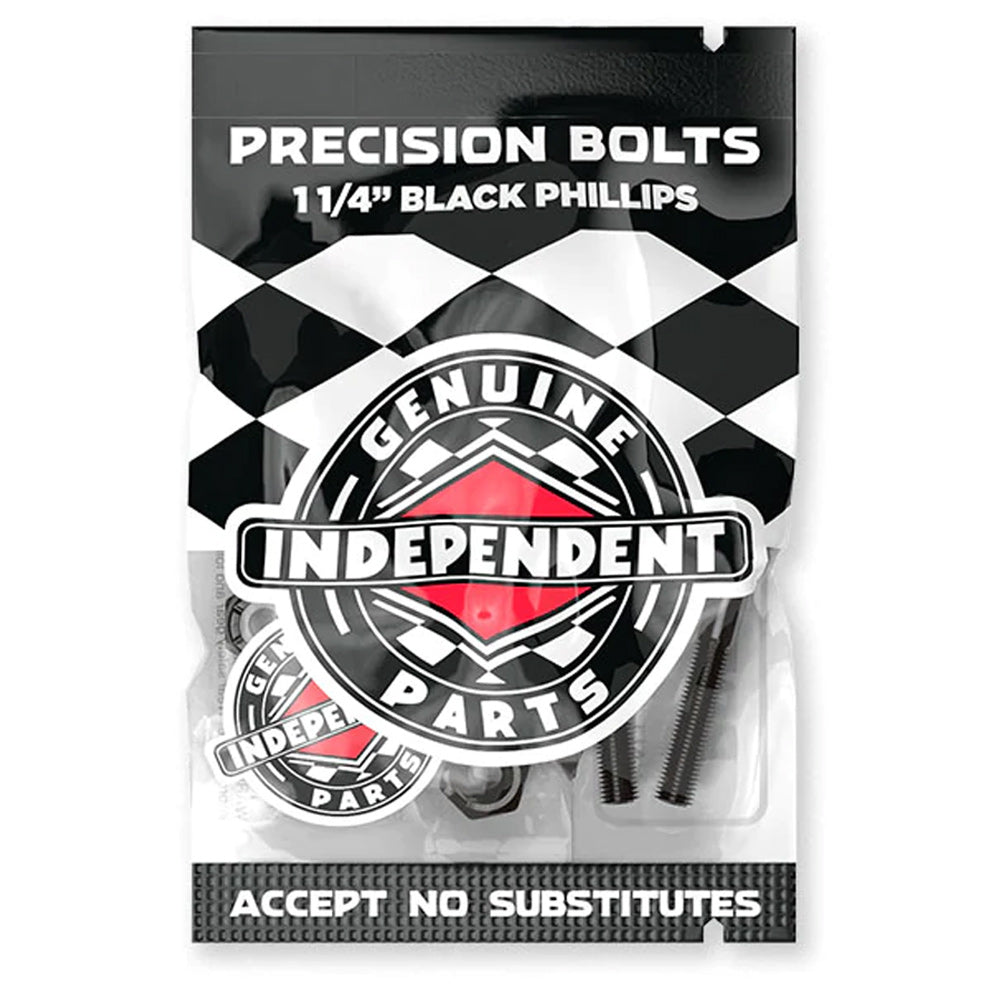 Independent Genuine Parts Phillips Hardware - Black - 1.25"