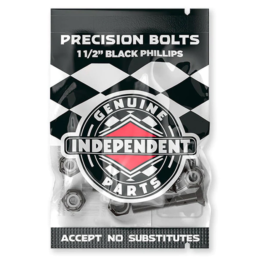 Independent Genuine Parts Phillips Hardware - Black - 1.50"