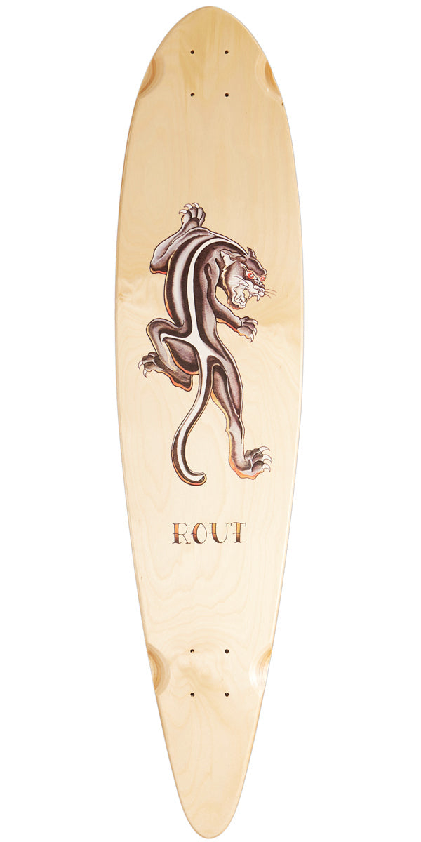 Rout Flash Pintail Longboard Deck