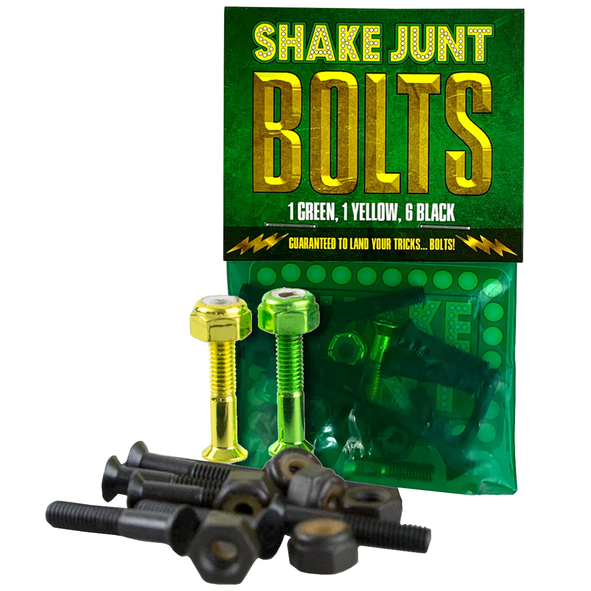 Shake Junt Phillips Hardware - Black/Green/Yellow - 7/8"
